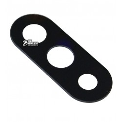 Скло камери для Xiaomi Mi 8, Mi 8 Pro, чорний, M1803E1A, M1807E8A