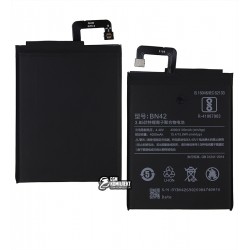 Аккумулятор BN42 для Xiaomi Redmi 4, Li-ion, 3,85 B, 4100 мАч, без логотипа