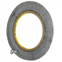 3M™ 9448A Двухсторонний скотч, черный 25м х 3мм, толщина 0,14 мм 3M™ 9448A Двухсторонний скотч, черный 25м х 3мм, толщина 0,14 мм