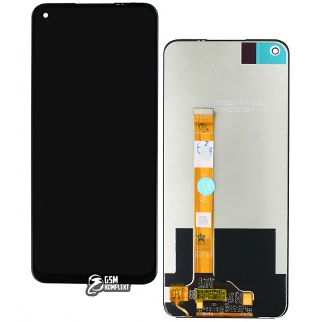 Дисплей для Oppo A54 5G, чорний, з сенсорним екраном, оригінал (PRC), CPH2195