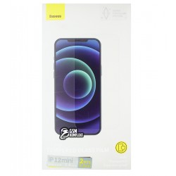 Захисне скло для Apple iPhone 12 mini, Baseus 0.3mm Full-glass Super porcelain crystal CY-YMS Захисне скло для Apple iPhone 12 mini, Baseus 0.3mm Full-glass Super porcelain crystal CY-YMS