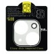 Защитное стекло для камеры iPhone 14, iPhone 14 Plus, Full Glue, прозрачное