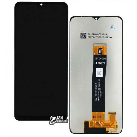 Дисплей для Samsung A047 Galaxy A04S (2022), чорний, без рамки