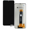 Дисплей для Samsung A047 Galaxy A04S (2022), черный, без рамки, High quality