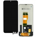 Дисплей Realme C30S, черный, с сенсорным экраном (дисплейный модуль), High quality