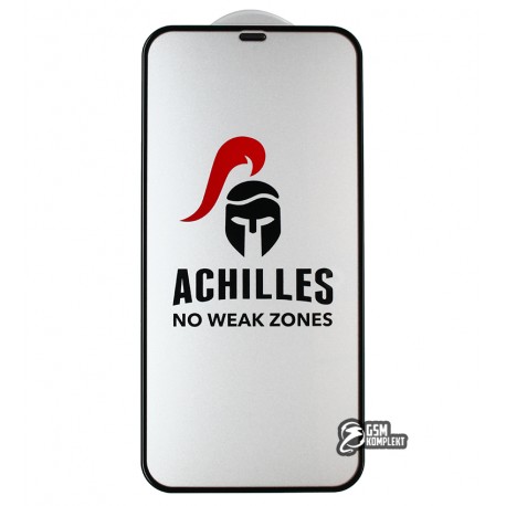 Защитное стекло для iPhone 12 Pro Max, 3D, Achilles, черное