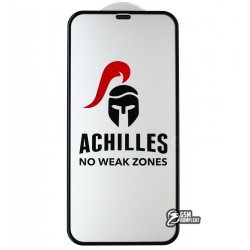 Защитное стекло для iPhone 12, iPhone 12 Pro, 3D, Achilles, черное