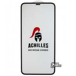 Защитное стекло для iPhone Xs Max, iPhone 11 Pro Max, Achilles, 3D, черное Защитное стекло для iPhone Xs Max, iPhone 11 Pro Max, Achilles, 3D, черное