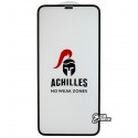 Защитное стекло для iPhone Xs Max, iPhone 11 Pro Max, Achilles, 3D, черное