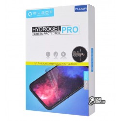 Защитная гидрогелевая пленка Blade Hydrogel Pro для Edge дисплеев, прозрачная глянцевая, универсальная Защитная гидрогелевая пленка Blade Hydrogel Pro для Edge дисплеев, прозрачная глянцевая, универсальная