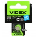 Батарейка AG11, Videx Alkaline, 1шт