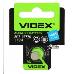 Батарейка AG2, Videx Alkaline, 1шт Батарейка AG2, Videx Alkaline, 1шт