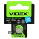 Батарейка AG9, Videx Alkaline, 1шт