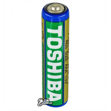 Батарейка Toshiba, LR03, AAA, мікропальчикова, 1 шт