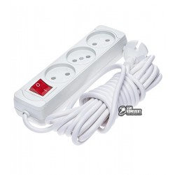 Сетевой удлинитель FL-BI 3 гнезда, 5 метра + Выключатель Сетевой удлинитель FL-BI 3 гнезда, 5 метра + Выключатель