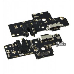 Шлейф для Motorola XT2149 Moto G50, коннектора зарядки, с микрофоном, (плата зарядки)