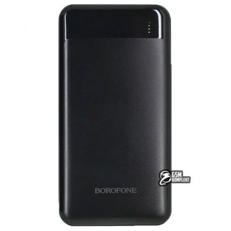 Power bank Borofone BJ19, із швидкою зарядкою PD20W+QC3.0 10000 мАг, чорний