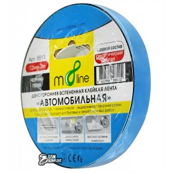 Двосторонній скотч m8line Автомобільний IXPE на спіненій основі, 12мм*3м,
