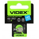 Батарейка AG6, Videx Alkaline, 1шт