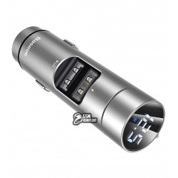 Автомобільний зарядний пристрій Baseus Energy Column Wireless MP3 з FM трансміттером