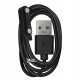 Зарядний кабель для смарт годинника Hoco Y2 Pro, магнітний, чорний