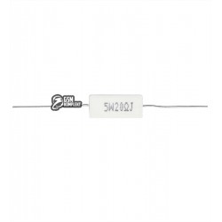 Резистор 5Вт (+/-5%), 20 Ohm Резистор 5Вт (+/-5%), 20 Ohm