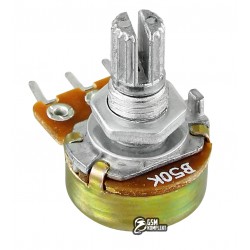 Резистор переменный 50 kOhm, 3 pin, WH148-1A-2B Резистор переменный 50 kOhm, 3 pin, WH148-1A-2B