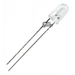 Світлодіод 5mm РОЗОВЫЙ прозорий BRILLIANT |3.0-3.2V; 455-460nm; 2000-3000mcd| Світлодіод 5mm РОЗОВЫЙ прозорий BRILLIANT |3.0-3.2V; 455-460nm; 2000-3000mcd|