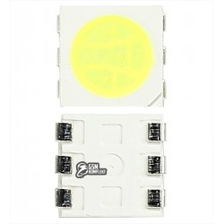 Светодиод SMD 5050 белый холодный 21.0-24.0Lm GTG5050UWC