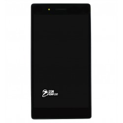 Дисплей для планшета Lenovo Tab 4 TB-7304L, черный, с сенсорным экраном, с рамкой (дисплейный модуль), #TZA310064UA