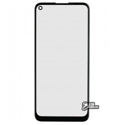 Стекло дисплея Samsung A115 Galaxy A11, M115 Galaxy M11, с OCA-пленкой, черное