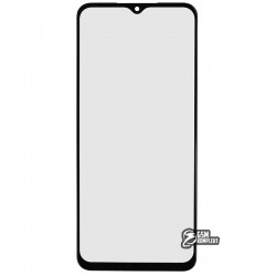 Стекло дисплея для Samsung A135 Galaxy A13, с ОСА-пленкой, черное