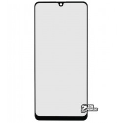 Стекло дисплея для Samsung M325 Galaxy M32, с ОСА-пленкой, черное