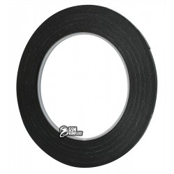 Двухсторонний скотч на вспененной основе, ширина 3мм, толщина 0.5мм, зеленый лайнер Двухсторонний скотч на вспененной основе, ширина 3мм, толщина 0.5мм, зеленый лайнер