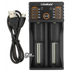 Зарядное устройство Liitokala Lii-202, 2 канал, Ni-Mh/Li-ion/Ni-CD/18650