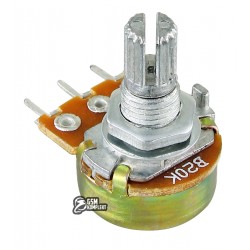 Резистор переменный 20 kOhm, 3 pin, WH148-1A-2B Резистор переменный 20 kOhm, 3 pin, WH148-1A-2B