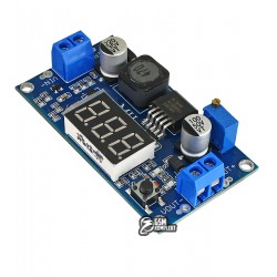 DC/DC Преобразователь напряжения повышающий XL6009 с LED вольтметром, Входное напряжение: 3В-32В/4A(MAX); Выходное напряжение: 5В-35В 4A(MAX)