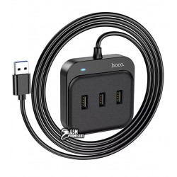 USB-хаб Hoco HB31 Easy, USB на (1USB3.0+3USB2.0) (USB-hub), 1,2 метра USB-хаб Hoco HB31 Easy, USB на (1USB3.0+3USB2.0) (USB-hub), 1,2 метра