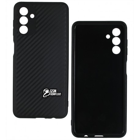 Чехол для Samsung A047 Galaxy A04s, A136 Galaxy A13 5G, Carbon Edition, силиконовый, черный