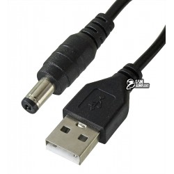 Кабель питания USB на штекер DC 5,5/2,5мм Кабель питания USB на штекер DC 5,5/2,5мм