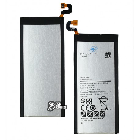 Акумулятор EB-BG928ABE для Samsung G928 Galaxy S6 EDGE Plus, Li-ion, 3,85 B, 3000 мАг, без логотипу