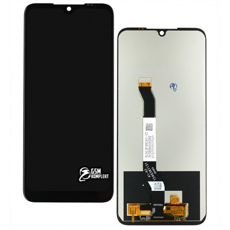 Дисплей для Xiaomi Redmi Note 8T, черный, без логотипа, без рамки, копия, M1908C3XG