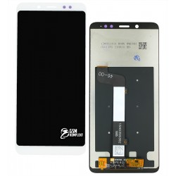 Дисплей для Xiaomi Redmi Note 5, Redmi Note 5 Pro, білий, без рамки, копія, (TFT)