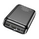Power bank Borofone BJ27A 20000 мАг (2USB+Type-C+Micro-USB), чорний
