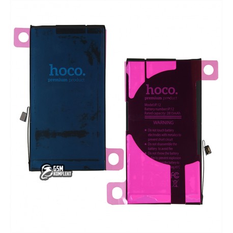 Аккумулятор Hoco для Apple iPhone 12, iPhone 12 Pro, Li-ion, 3,83 B, 2815мАч, (A2479)