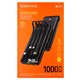 Power bank Borofone BJ20, 10000 mAh 2USB+Type-C+Micro-USB (Вбудовані кабелі|Micro-USB+Type-C+Lightning+USB), чорний