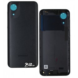 Задня панель корпуса для Samsung A032 Galaxy A03 Core, чорний