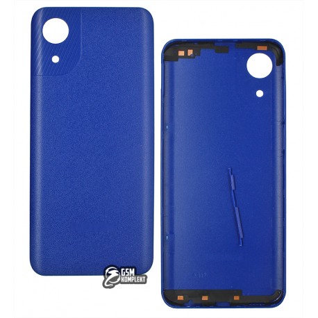 Задняя панель корпуса Samsung A032 Galaxy A03 Core, синяя