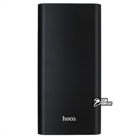 Power bank Hoco J68, 10000 мАг (1USB-A+Micro-USB+Type-C), чорний