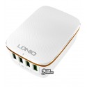 Зарядний пристрій Ldnio A4404 (4usb port, 4.4A), білий